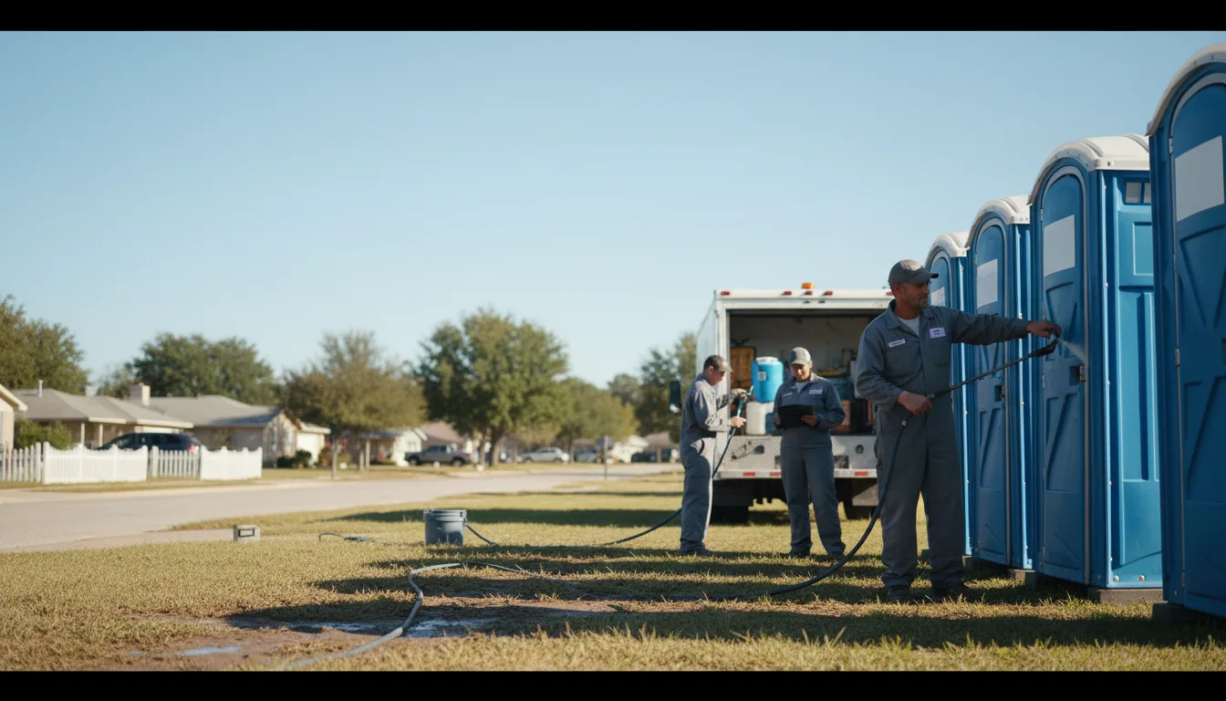 Long-Term Portable Toilet Rental in Butler, AL near me
